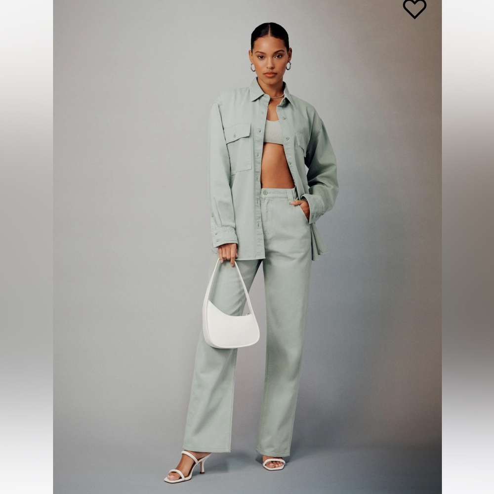 Reformation Gunner Relaxed Twill Pants
